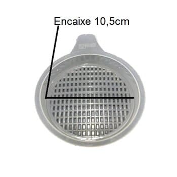 COADOR PENEIRA P/EXTRATOR ESPREMEDOR DE SUCO ARGE E-10,5CM - PL CORES VARIADAS - SEVE P/ARGE LOREN SID EXTRASUK PIC - TRON STERMIX - VENTISOL