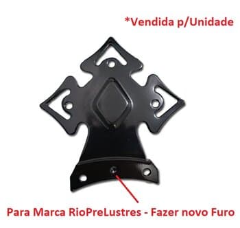 GARRA P/VENTILADOR VENTI-DELTA MOTOR PLUS ANTIGO COR PRETA - GARRA GRANDE 3TRIANGULOS - SUPORTE DAS PAS RIOPRELUSTRES - *VENDIDA P/UNIDADE