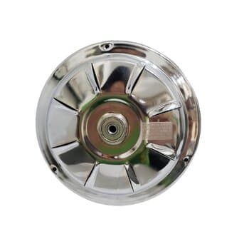 MOTOR P/VENTILADOR DE TETO INFINITY RIOPRELUSTRES 110VOLTS COR CROMADO - FURAÇĂO P/3PÁS - USAR C/CAPACITOR 10,0UF*