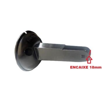 SUPORTE DE PAREDE P/VENTILADOR VENTI-DELTA PREMIUM DELTA VENTURA 50cm/60cm - PLASTICO COR PRETA C/ENCAIXE INJETADO P/FIXAR NO MOTOR