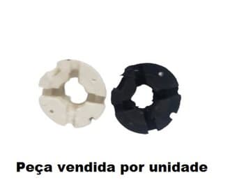 RÓTULA DE NYLON SUPERIOR DO SUPORTE P/VENTILADOR DE TETO VOLARE - APENAS A RÓTULA PLÁSTICA - foto 1 de 4