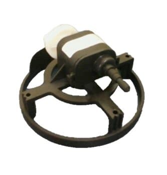 TAMPA CAMPANA DO MOTOR VENTILADOR VENTISOL 50/60/70CM TRASEIRA DIAM.12,7CM C/CAIXA DE ENG MOD.G3/G4 E08,0MM P/ROL-0608 SERVE STELL TURBO 6PAS POWER 70