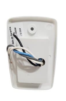 CHAVE P/VENTILADOR DE TETO CONTROLE DE VELOCIDADE DESLIZANTE BIVOLTS - 1 TECLA REVERSĂO + 1 TECLA LUZ 1 LÂMPADA - ESPELHO 4X2 COR BRANCA