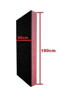 Colmeia p/Climatizador - Esp.15,0x L60,0 x A/C180,0cm 5-PARTES - Kit Painel Evaporativo ROTO180 / Rotot 180* - Poderá ser necessário recortar p/Ajustar na montagem*