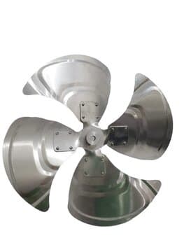 HELICE P/CLIMATIZADOR VENTISOL 4PÁS ALUMÍNIO CLI45LT CLI70LT PRO/PRO2+ CLI100LT PRO2 G/H F12,0MM PRD S/TT - MWM M4500 AMVOX ACL6022 CLIMAT CLM-40RT - PARALELA