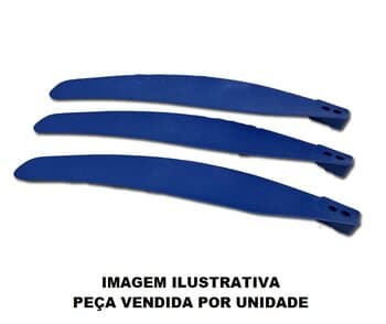 Pa Orelha da Helice do Ventilador SOLASTER Power10 / Power 10 100cm Anterior - Pa Plastica Azul - Ventilador Goar Anterior 100cm - *Vendida p/Unidade