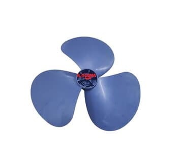 Hélice de 40CM p/Ventilador Importados 3P PL Cor Azul E11,0MM Ponta Redonda c/Trava Traseira - foto 1 de 3