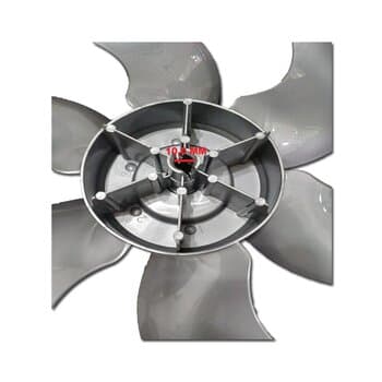 HELICE DE 50CM P/VENTILADOR TRON PREMIUM 6PAS COR PRATA MODELO ATUAL 2020/2021 - PONTA REDONDA ENCAIXE EIXO 10,0MM C/TRAVA TRASEIRA - foto 1 de 4