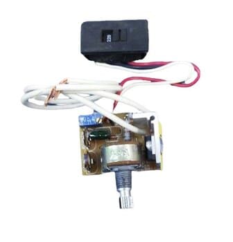 DIMER ROTATIVO CONTROLE DE VELOCIDADE VENTILADOR VENTI-DELTA PREMIUM COLUNA/MESA BIV200W S/OFF C/Chave Circuito de Voltagem 110/220V