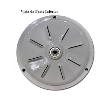MOTOR P/VENTILADOR DE TETO ARGE 110V10,0UF CINZA 3PÁS C/ROSCA P/LUMINÁRIA - ARGE LUX COMERCIAL/RESIDENCIAL -*USAR C/CAP-10,0UF
