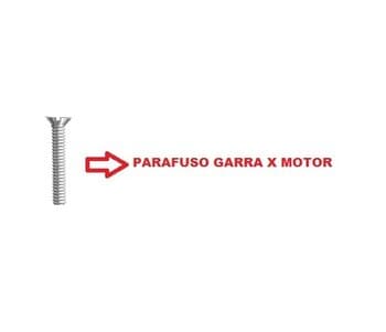Parafuso p/Fixar Pás Madeira Plástica x Motor Ventilador Spirit / Ventilador Latina - Kit c/03-UNIDADES Parafuso Rosca Fina 4,0mm 3/16x3/4