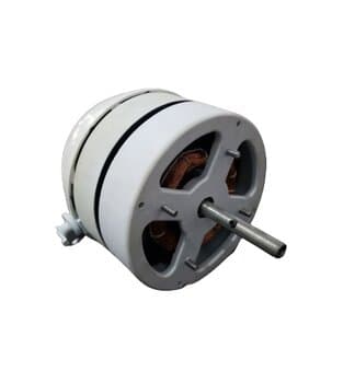 MOTOR P/VENTILADOR LOREN SID ORBITAL 40CM 110V06,0/06,5UF - MOTOR COMPLETO COR BRANCA - EIXO 10MM - USAR C/CAPACITOR 06,0/06,5UF