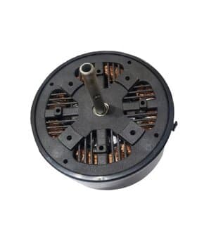 MOTOR P/VENTILADOR LOREN SID OSCILANTE ORBITAL 50CM PRETO BIV06,0UF - FECHADO COMPLETO - HELICE ENCAIXE EIXO-10MM