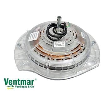 MOTOR P/VENTILADOR DE TETO SPIRIT 203 2PÁS 110V09,0UF CRISTAL - MODELO 2PÁS 203 COM ROSCA P/LUMINÁRIA
