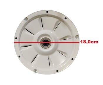 MOTOR P/VENTILADOR DE TETO ALISEU ALISCLEAN 110V06,0UF ALD80 130W P/3-PAS - *USAR C/CAPACITOR 06,0UF 300VAC
