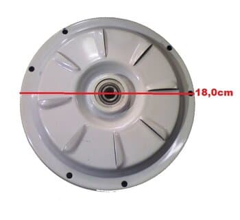 MOTOR P/VENTILADOR DE TETO ALISEU DUO SMART 110V06,0UF AL80-110 90W P/3-PAS - VENTILADOR DUO - VENTILADOR SMART - *USAR C/CAP.06,0UF