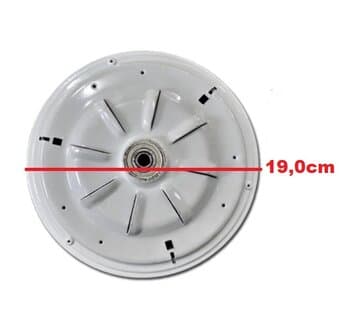 MOTOR P/VENTILADOR DE TETO ALISEU 220V02/02,5UF 3PAS ALISEU GEO TERRAL AL120-220V 130W - MOTOR TERRAL2 MOTOR GEO MOTOR TRADICIONAL NORMAL