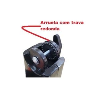 SUPORTE COLUNA DA BASE P/VENTILADOR DE MESA DÔMINA 50CM NEW COR PRETA - SUPORTE MESA PRETO