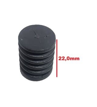 ENGRENAGEM ROSCA SEM FIM DO OSCILANTE VENTILADOR ARGE 50/60CM MODELO NOVO - SEM FURO NA PONTA