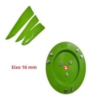 HÉLICE DE 100CM P/VENTILADOR 1-METRO CLIMATTIZE KIT C/4-ITENS 1-CUBO/CENTRO+3PÁS - FURO-16,0MM CLIMATIZADOR FIX PLUS INDUSTRIAL - FIXAR C/PARAFUSO LATERAL