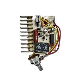 PLACA CENTRAL DE COMANDO DO CLIMATIZADOR ECOCLEAN ECO CLEAN ECO MARIZ ECO FREE 110V - PLACA CIRCUITOS COM DIMER ROTATIVO COM CLIQUE C/OFF - foto 1 de 2