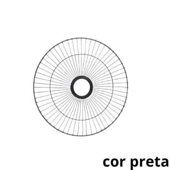 GRADE P/VENTILADOR 65CM CLIMATIZADOR CLIMATTIZE METAL DIANTEIRA COR PRETA