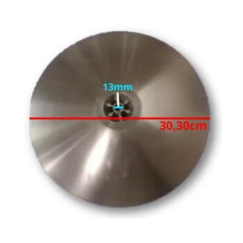 Disco Aspersivo do Prato Evaporador Climatizador Climattize Easy - Fix Giro - Fix Plus Industrial - Encaixe F-13,0mm - Diâm.Externo 30,30cm