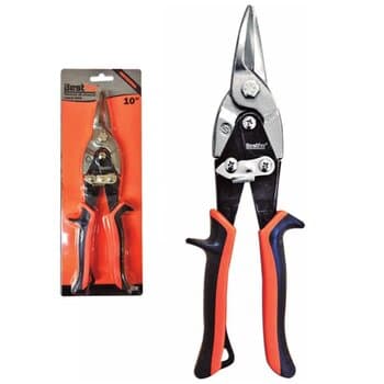 TESOURA DE AVIAÇÃO CORTE RETO 10" POLEGADAS PROFISSIONAL - BFH1583