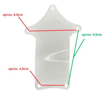GARRA SUPORTE DA PÁ HÉLICE P/VENTILADOR DE TETO TRON AVENTADOR - COR BRANCA -*VENDIDA P/UNIDADE - GARRA AT TRON COMERCIAL NEW ATUAL