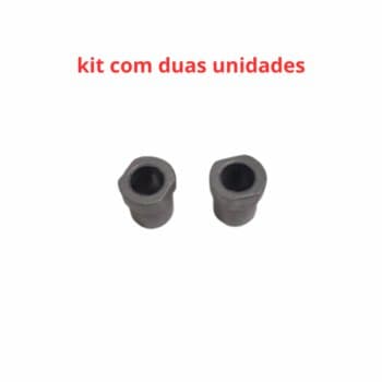 BUCHA DE FERRO P/EIXO DE VENTILADOR BRITÂNIA VENTUS 8,0MM COM PESCOÇO - P/VENTILADOR IMPORTADO COM FREZZA - BUCHA METAL