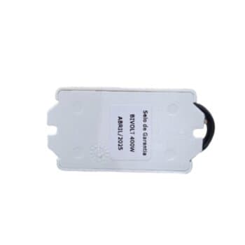 CHAVE P/VENTILADOR DE PAREDE 1-TECLA LIGA/DESLIGA + DIMER ROTATIVO BIV0400W S/OFF C/CAIXA SOBREPOR BOX BRANCA - RIMA