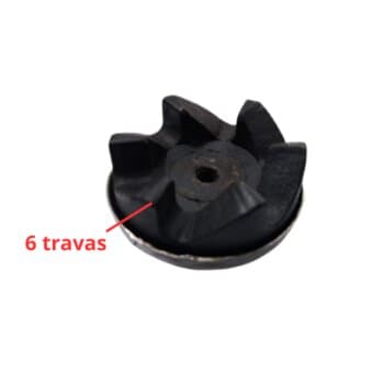 Arraste Mancal do Liquidificador Vitalex 1,5 Litro Alta Rotaçăo - Amortecedor de Partida Superior do Copo - c/6-Travas - LIQ01,5LT A/R