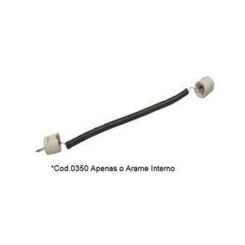 RESISTENCIA P/AQUECEDOR VENTISOL QUARTZO AQ-02 220V - *APENAS O ARAME INTERNO DO TUBO QUARTZO AQ02-220V 400W - *VENDIDA P/UNIDADE