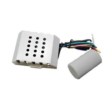MODULO RECEPTOR DO CONTROLE REMOTO VENTILADOR ALISEU 110V07,0UF - DUO GEO INSPIRE JET NANO SLIM SMART TRADICIONAL WAVE - P/KIT IC55-110V CAP.3F 2+5UF 2,5+46,0UF *SERÁ ENVIADO O QUE TIVER DISPONÍVEL*