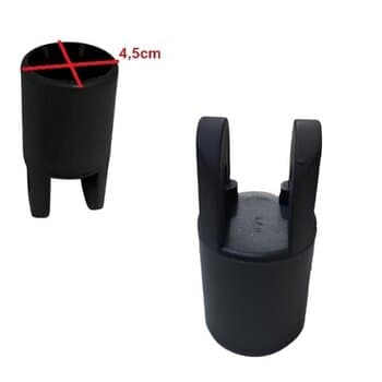 CACHIMBO GARFO SUPORTE DO MOTOR P/VENTILADOR VENTI-DELTA 65CM PRETO - COLUNA/PAREDE