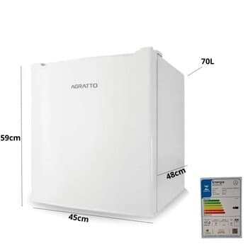 Frigobar 70LT Agratto Branco 127V 60Hz FG70-01