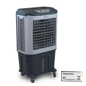 CLIMATIZADOR DE AR 080LT ULTRAAR 110V250W VAZĂO-06000M3/H ATÉ-90M2 UMIDIFICADOR PORTÁTIL ULTRA80 PLUS