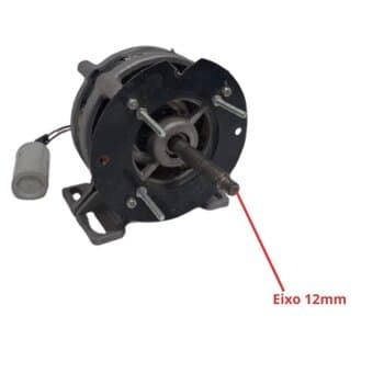 MOTOR CLI L/DISCO CTZ 110V CLIMATTIZE EASY FIX GIRO 10,0UF 250VAC E12MM - MOTOR DIANT 2POLOS