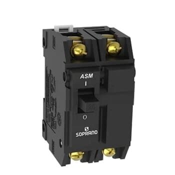 DISJUNTOR NEMA 15A 1T BIPOLAR - SOPRANO BIPOLAR