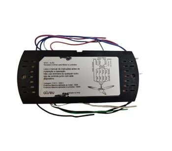 Modulo Receptor do Controle Remoto Ventilador Aliseu Terral MOD-AL60 110-240V P.Max.MT-50W P.Max.Lum-100W - * Receptor Auto-Volts p/Controle AL60 Motor AL50