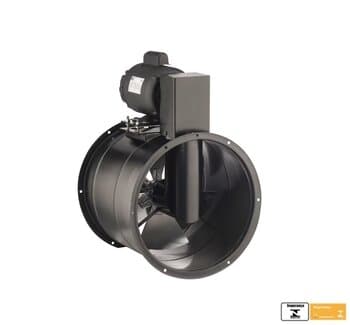 EXAUSTOR DE 30CM GOAR BIV BAIXA ROTAÇĂO-2045RPM ALTA VAZĂO-03000M3/H - SERVIÇO PESADO P/CHURRASQUEIRA COIFAS CABINE DE PINTURA - 1/2CV 85dB C/TRANS