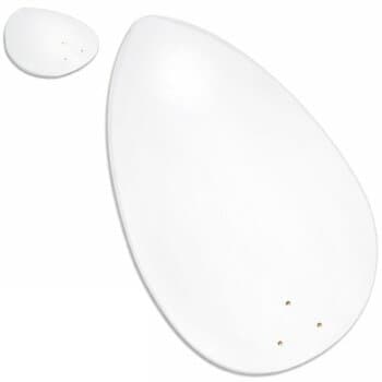 PÁ HÉLICE P/VENTILADOR DE TETO VOLARE - MDF COR BRANCA FOCUS PETALO -*VENDIDA P/UNIDADE