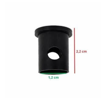 BUCHA INFERIOR DA HASTE P/VENTILADOR DE TETO VENTI-DELTA LOREN SID ARGE TRON - BUCHA DO EIXO P/FIXAÇĂO DE VENTILADORES - VÁRIOS MODELOS