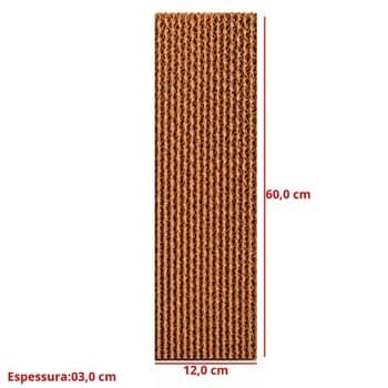 COLMÉIA P/CLIMATIZADOR - ESP.03,0X L12,0 X A/C043,0CM LATERAL VENTISOL CLI-01 CLI-02 - PAINEL EVAPORATIVO 06012-03 - *VENDIDA P/UNIDADE