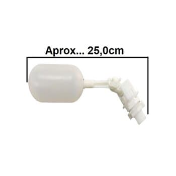 TORNEIRA BOIA CLIMATIZADOR VENTISOL 45L CLI01 CLI02 CLIPRO45 CLIPRO70 CLIPRO100 - ULTRAAR ULTRA45/70/80/100 - 1/2 POL - COM PORCA/ANEL