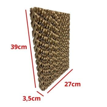 COLMEIA P/CLIMATIZADOR - ESP.03,5X L27,5 X A/C039,5CM 01-TRASEIRA VENTISOL CLIN08 CLIN16LT - PAINEL EVAPORATIVO 039527,5-03,5 CLIM NACIONAL - *VENDIDO P/UNIDADE