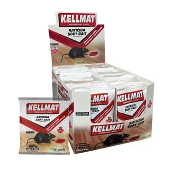 INSETICIDA RATICIDA KELLMAT SOFT BAIT KELLDRIN 2X10G