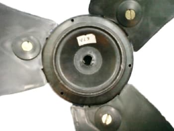 HELICE DE 60CM P/VENTILADOR SOLASTER GOAR 60CM ACAPULCO PLUS - PRETA HEL-3PAS E12,0MM PML S/T.TRASEIRA - foto 1 de 6