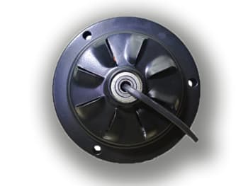 MOTOR P/VENTILADOR DE TETO ARGE ARGE ECONOMIC 3PAS PRETO 110V06,5UF - MODELO GENIUS VENTUS P/USAR C/LUMINARIA
