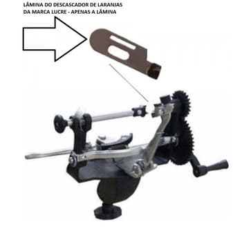 LÂMINA P/DESCASCADOR DE LARANJAS MANUAL - NAVALHA LUCRE